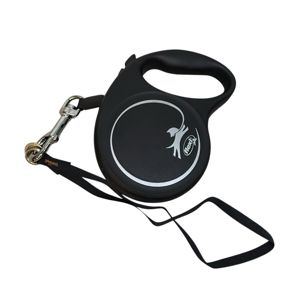 Boots and Barkley Medium Black Reflective Dog Harness And Retractable Leash Set - Picture 5 of 13